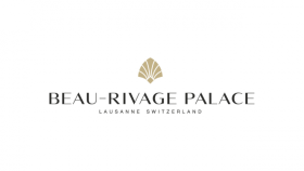 Logo des Beau-Rivage Palace in Lausanne
